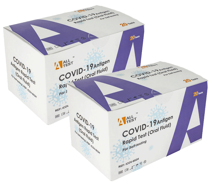 COVID-19 Antigen Rapid Self-Test Kits - 2 Packs