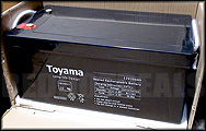 Toyama 12V 250AH AGM Deep-Cycle Battery