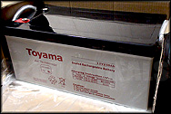 Toyama 12V 250AH GEL Deep-Cycle Battery